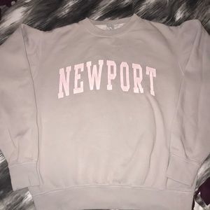 Newport Brandy Melville crew neck
